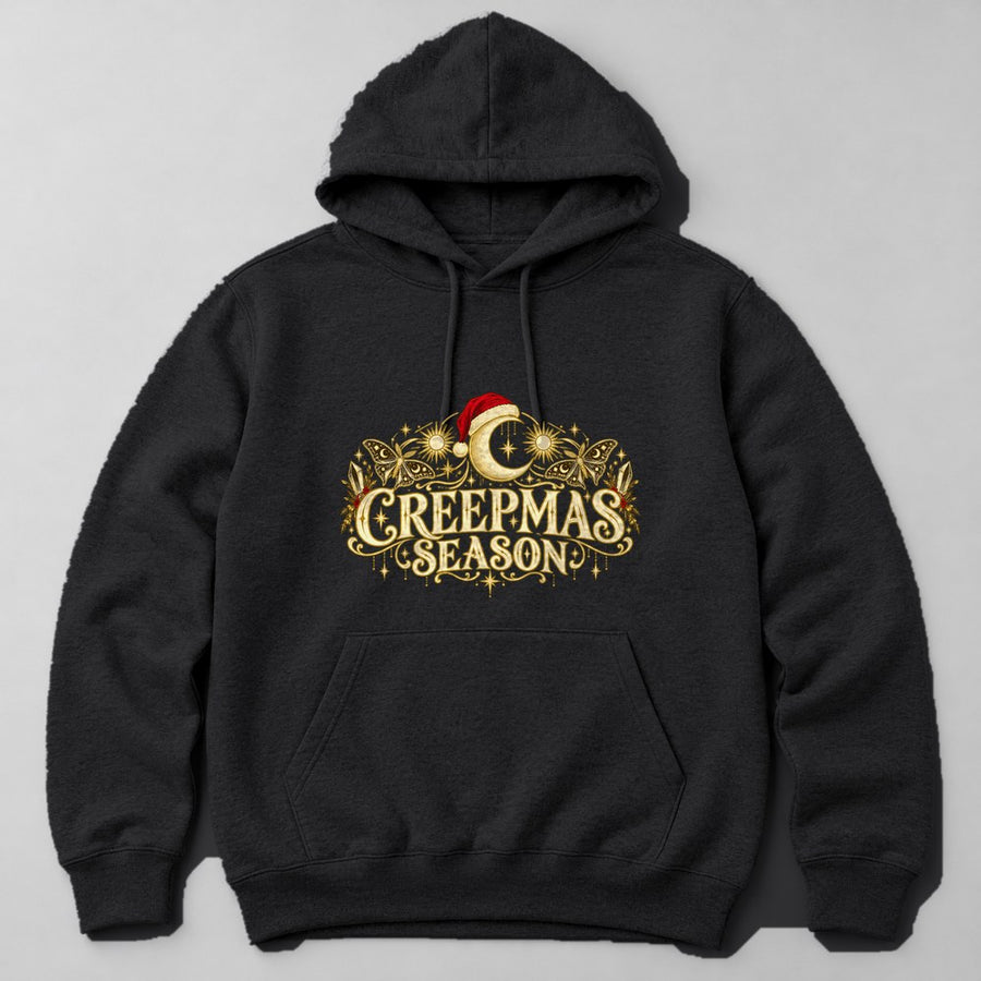 Creepmas Season Hoodie in Black