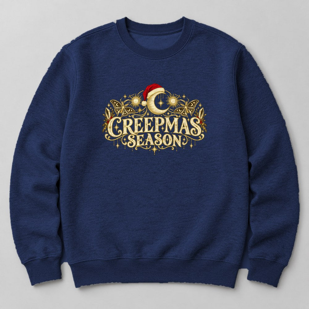 Creepmas Season Sweatshirt in Navy