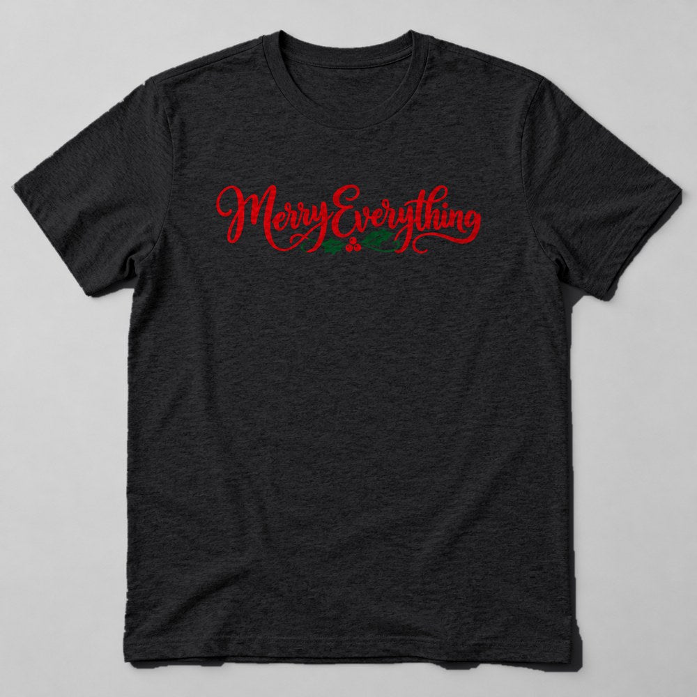 Merry Everything T-Shirt in Black