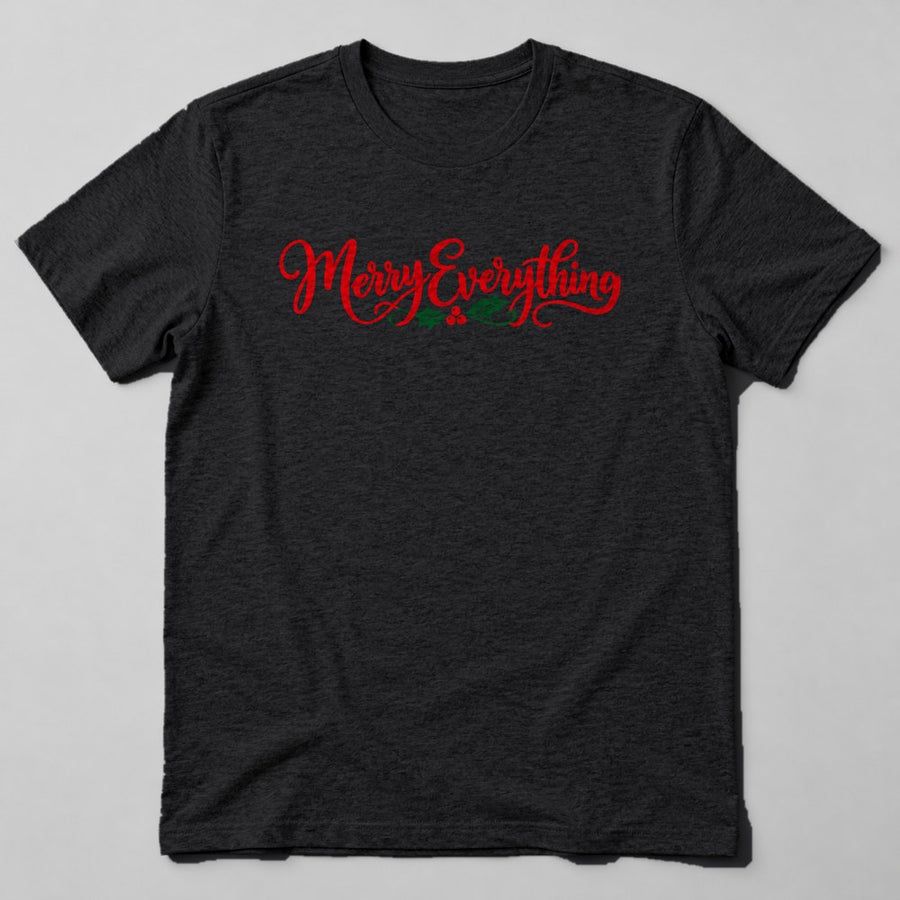Merry Everything T-Shirt in Black
