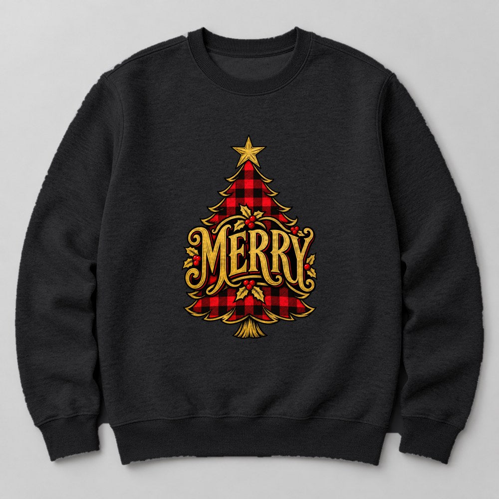 Merry Sweatshirt in Black