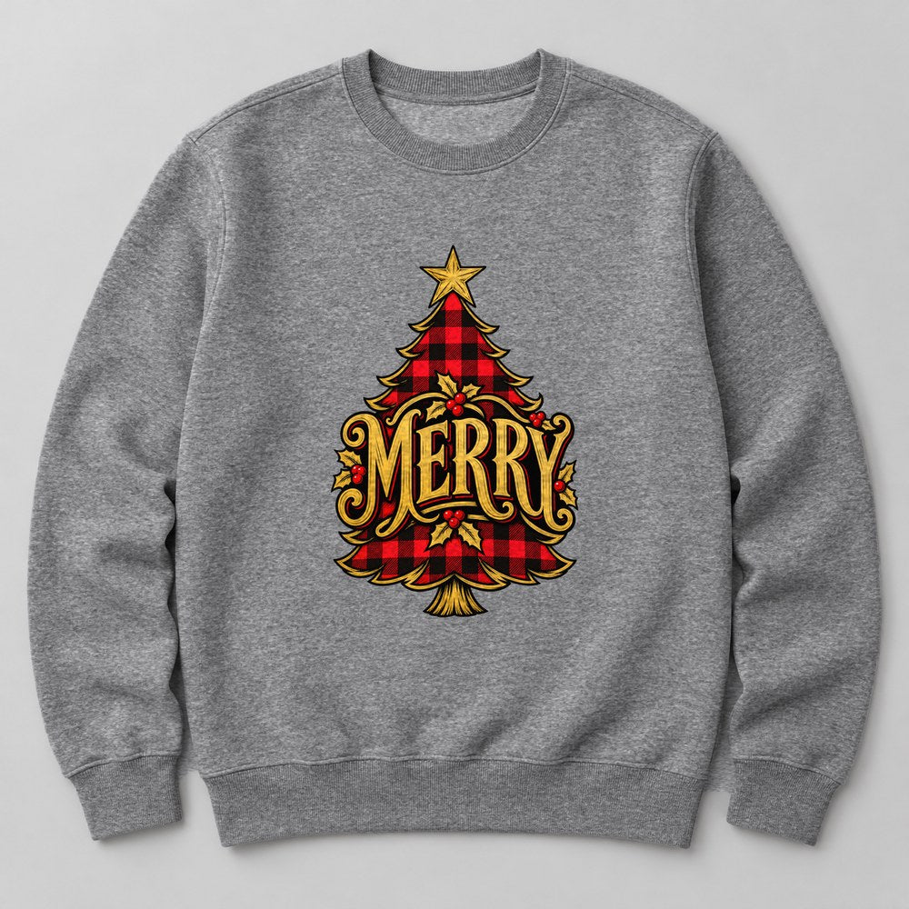 Merry Sweatshirt in Heather Grey