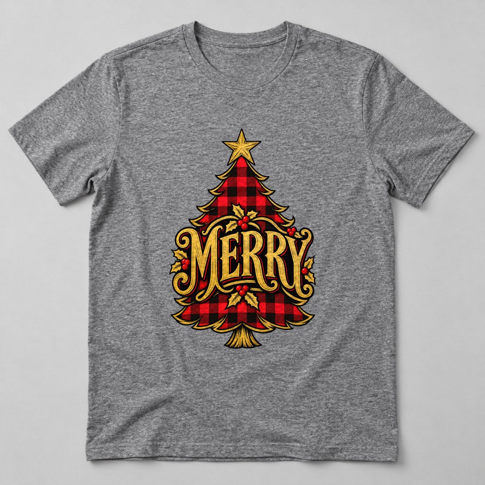 Merry T-Shirt in Heather Grey
