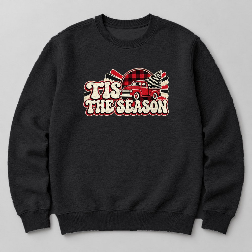 Tis the Season Sweatshirt in Black
