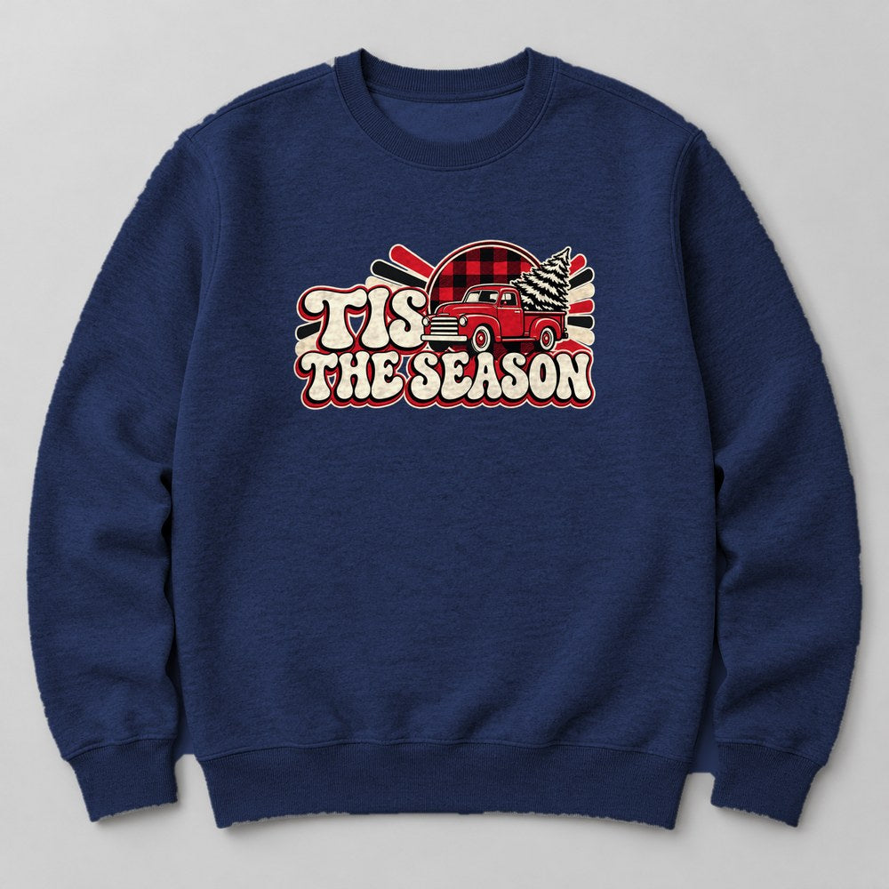 Tis the Season Sweatshirt in Navy