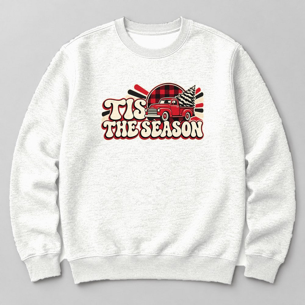 Tis the Season Sweatshirt in White