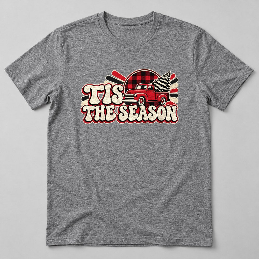 Tis the Season T-Shirt in Heather Grey