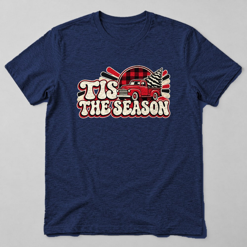 Tis the Season T-Shirt in Navy