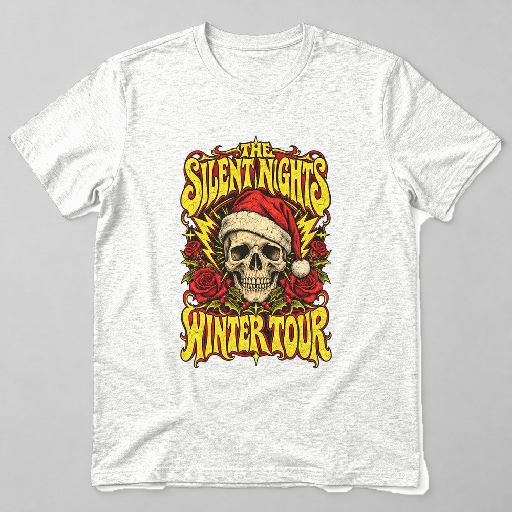 The Silent Nights Winter Tour T-Shirt in White