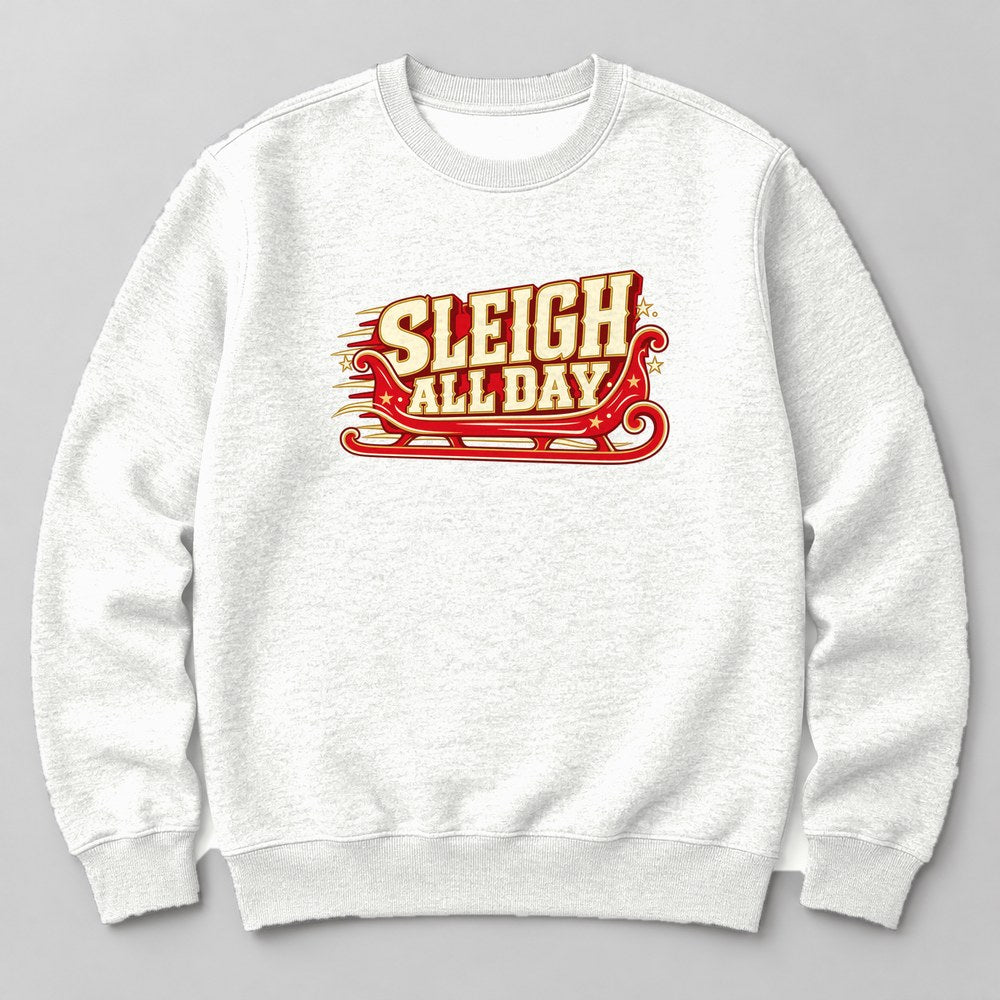 Sleigh All Day Sweatshirt in White