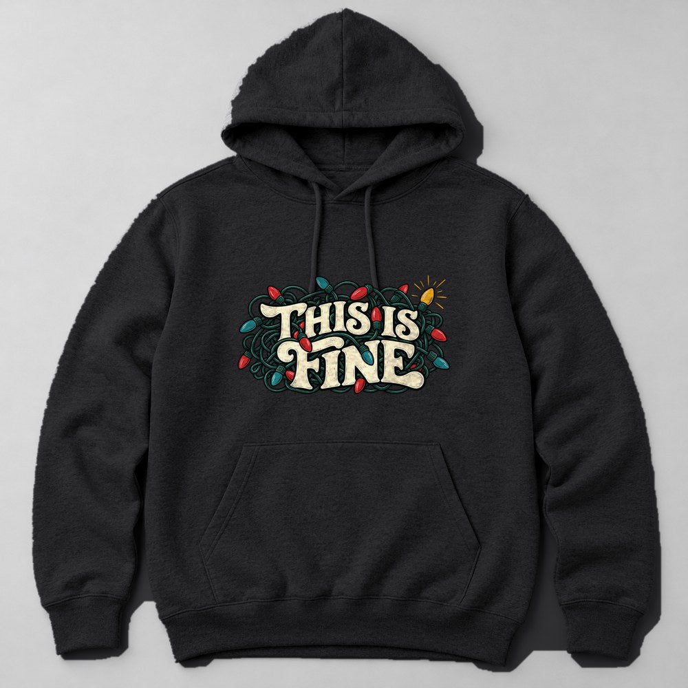 This is Fine Hoodie in Black