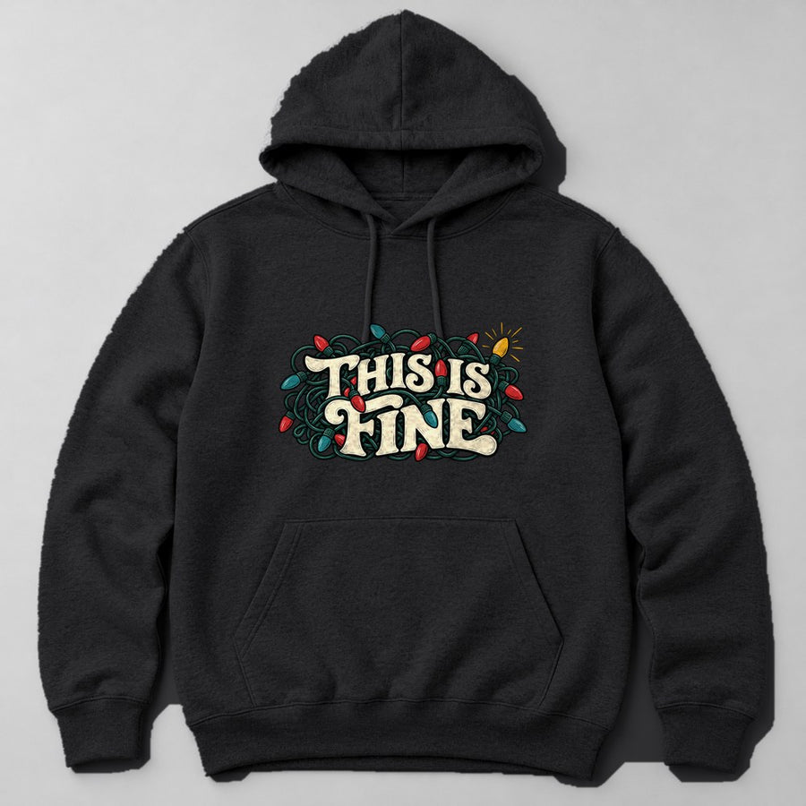 This is Fine Hoodie in Black