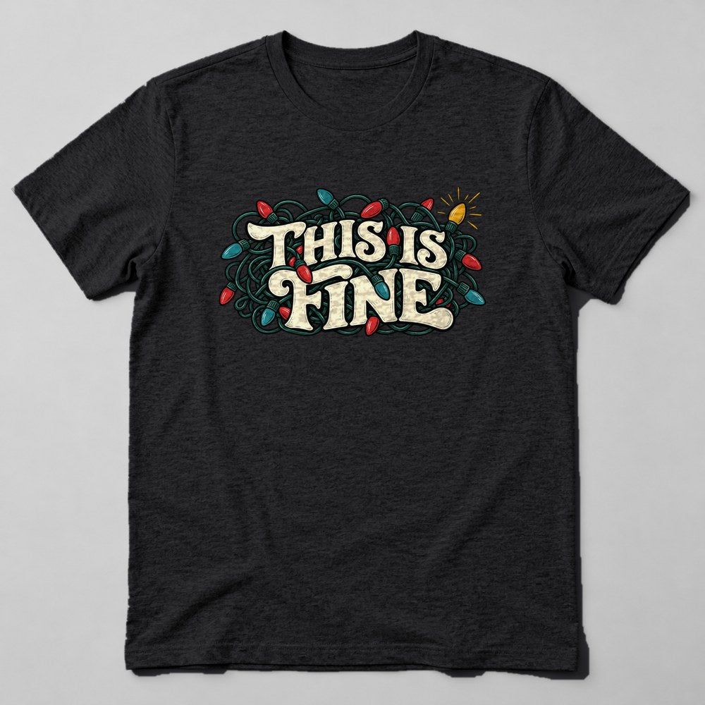 This is Fine T-Shirt in Black