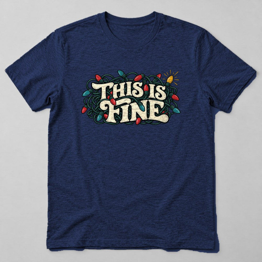 This is Fine T-Shirt in Navy