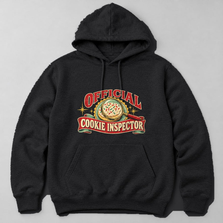 Official Cookie Inspector Hoodie in Black
