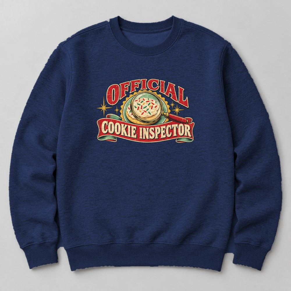 Official Cookie Inspector Sweatshirt in Navy