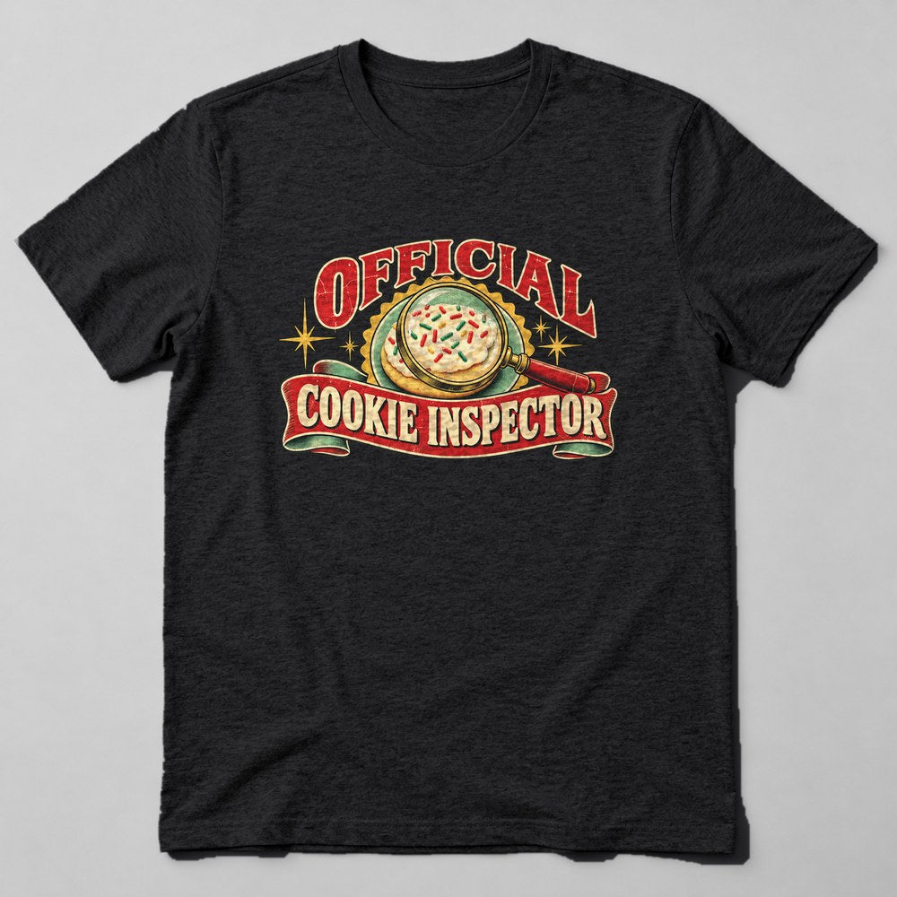 Official Cookie Inspector T-Shirt in Black