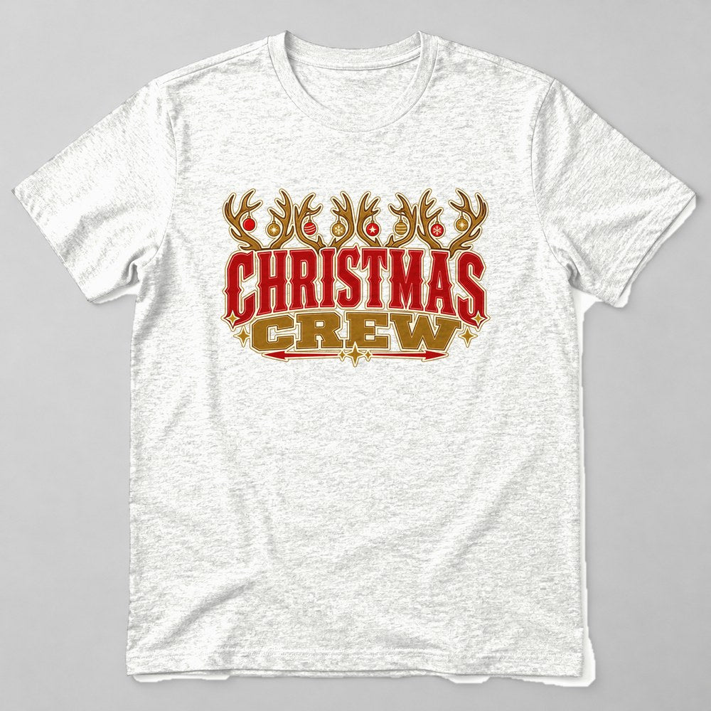 Christmas Crew T-Shirt in White