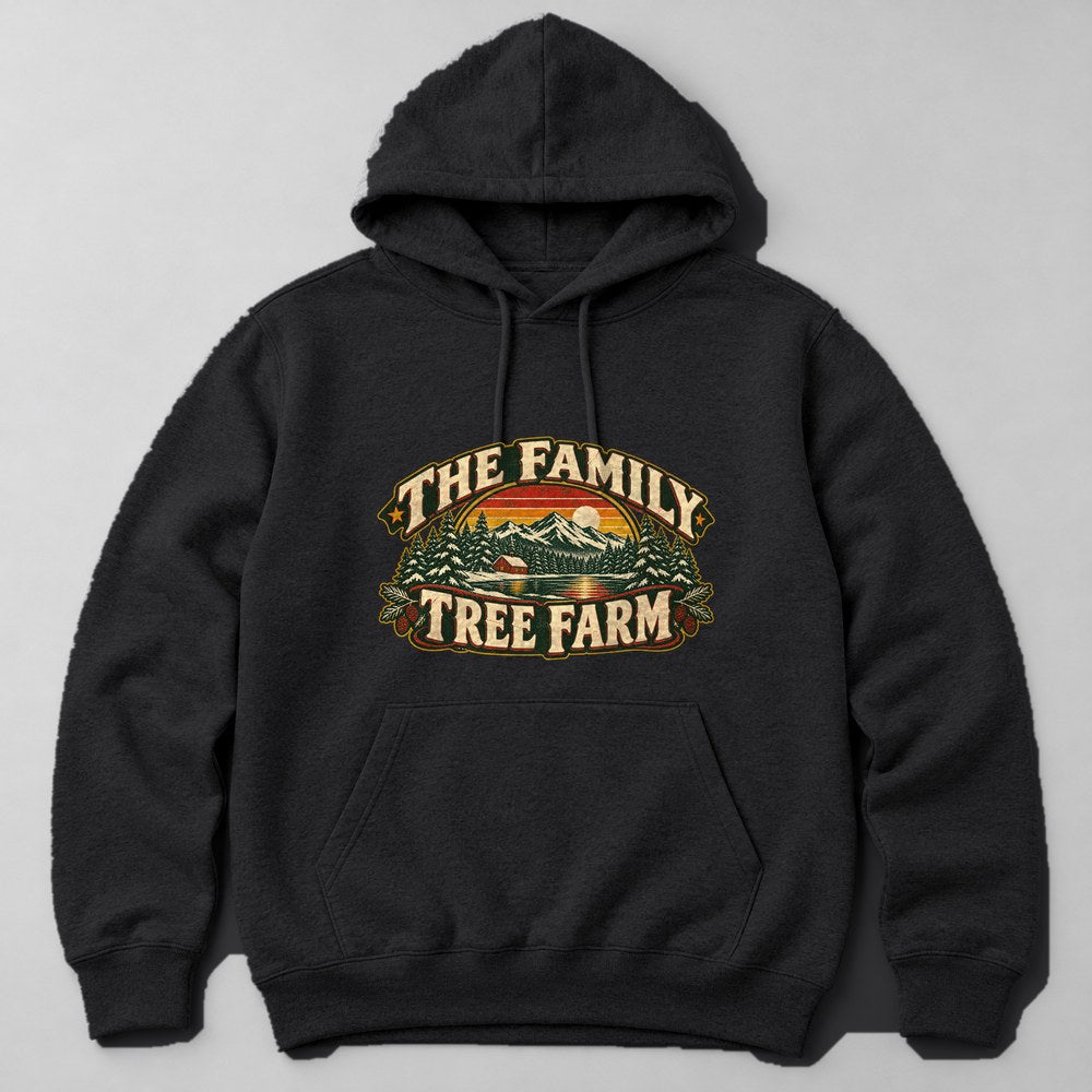 The Family Tree Farm Hoodie in Black