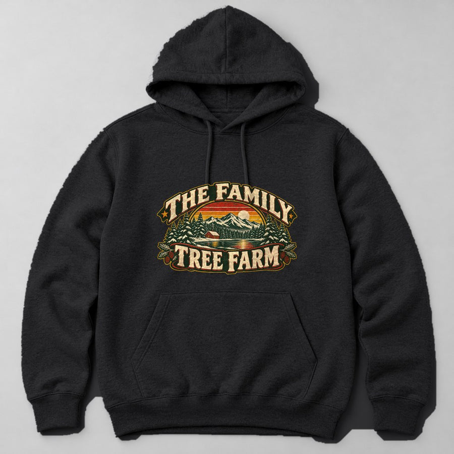 The Family Tree Farm Hoodie in Black