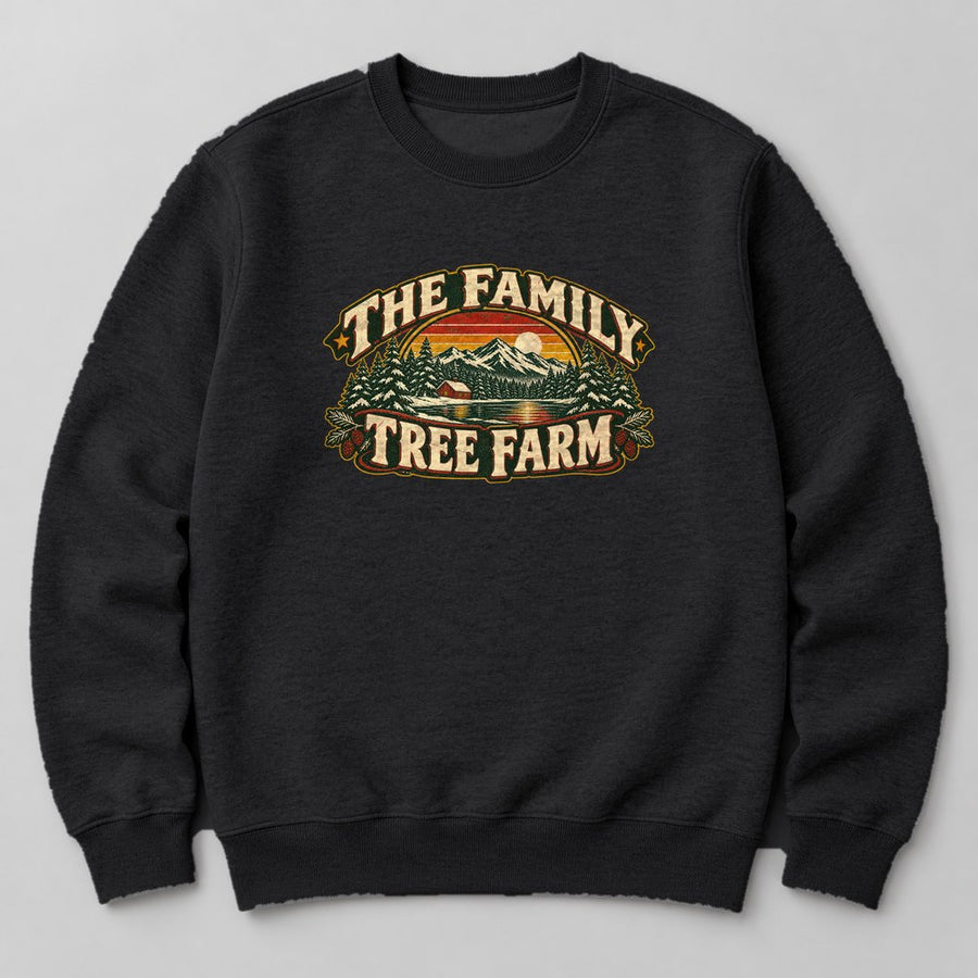The Family Tree Farm Sweatshirt in Black