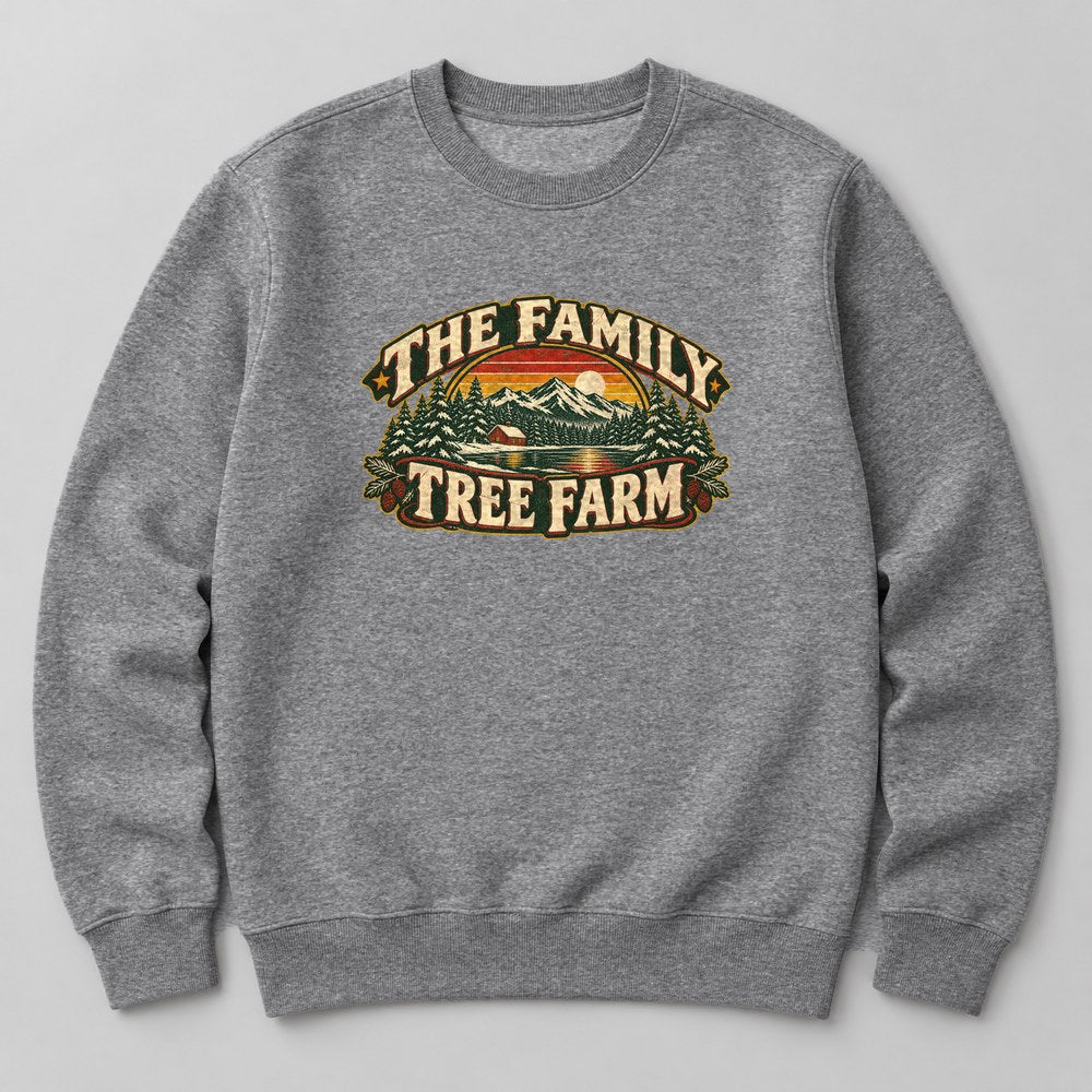 The Family Tree Farm Sweatshirt in Heather Grey
