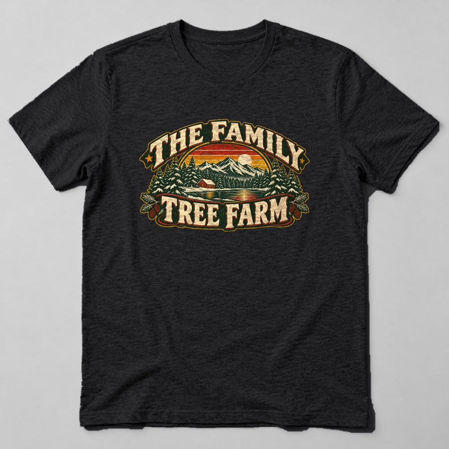 The Family Tree Farm T-Shirt in Black