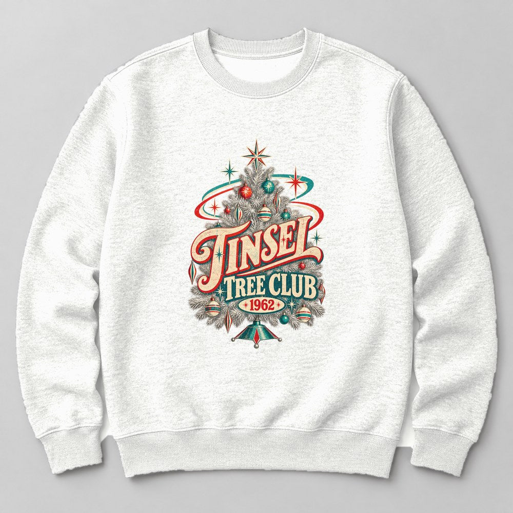 Tinsel Tree Club 1962 Sweatshirt in White