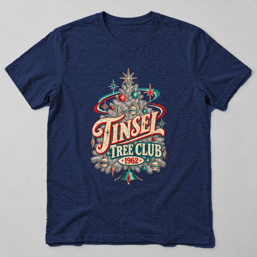 Tinsel Tree Club 1962 T-Shirt in Navy