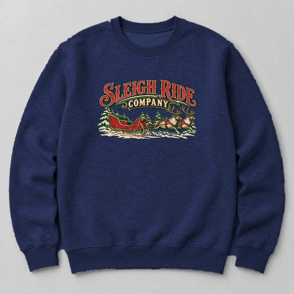 Sleigh Ride Company Sweatshirt in Navy
