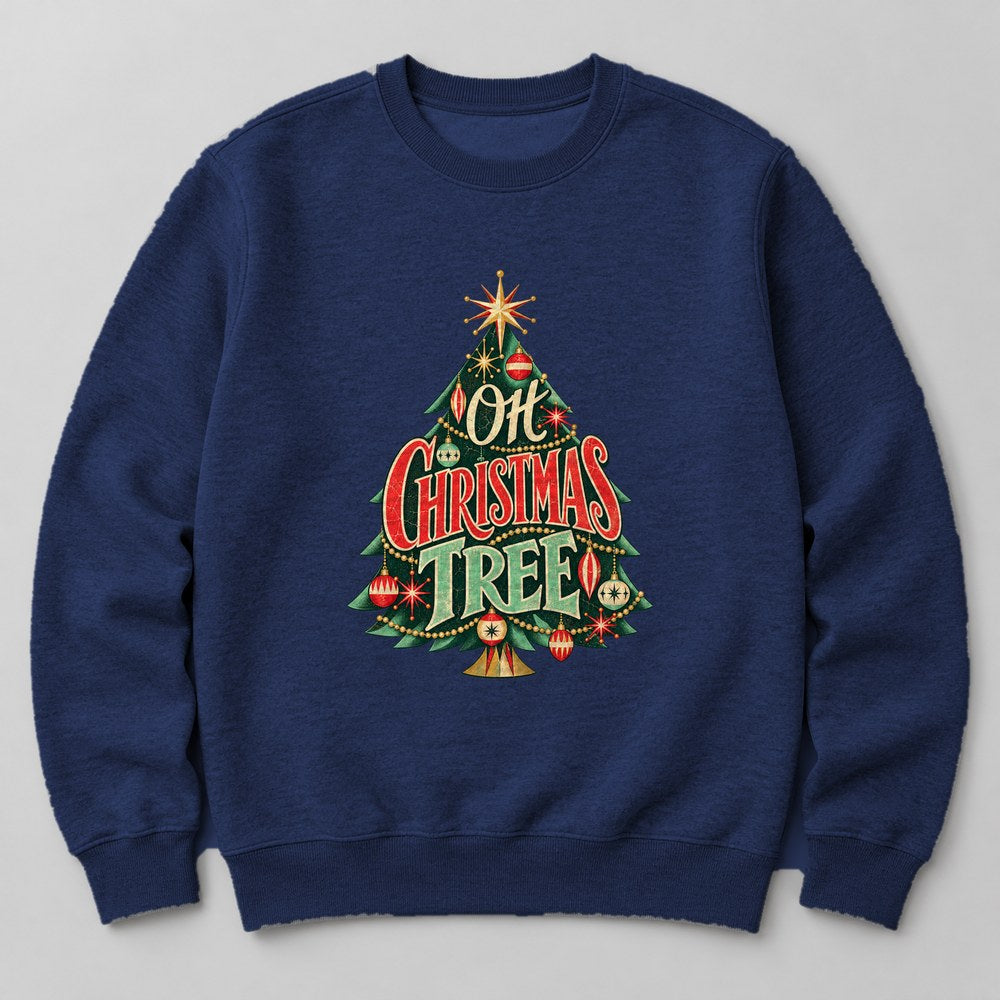 Oh Christmas Tree Sweatshirt in Navy