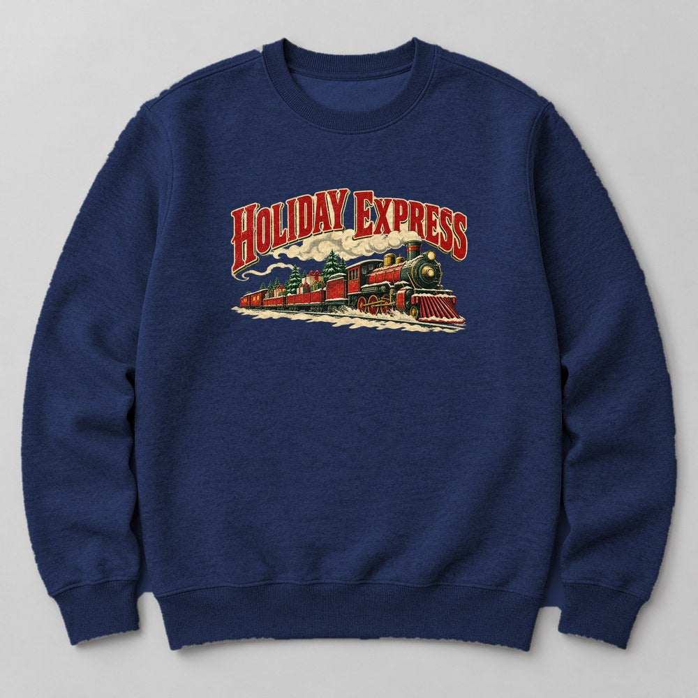 Holiday Express Sweatshirt in Navy
