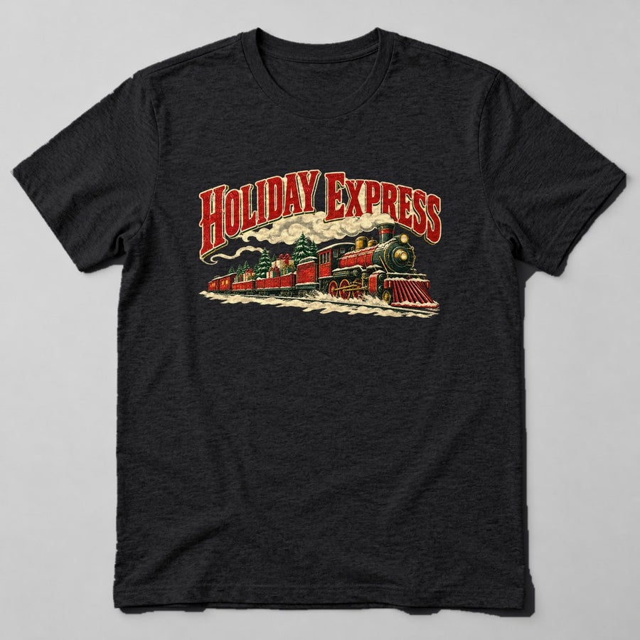 Holiday Express T-Shirt in Black