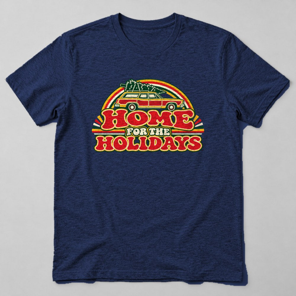 Home for the Holidays T-Shirt in Navy