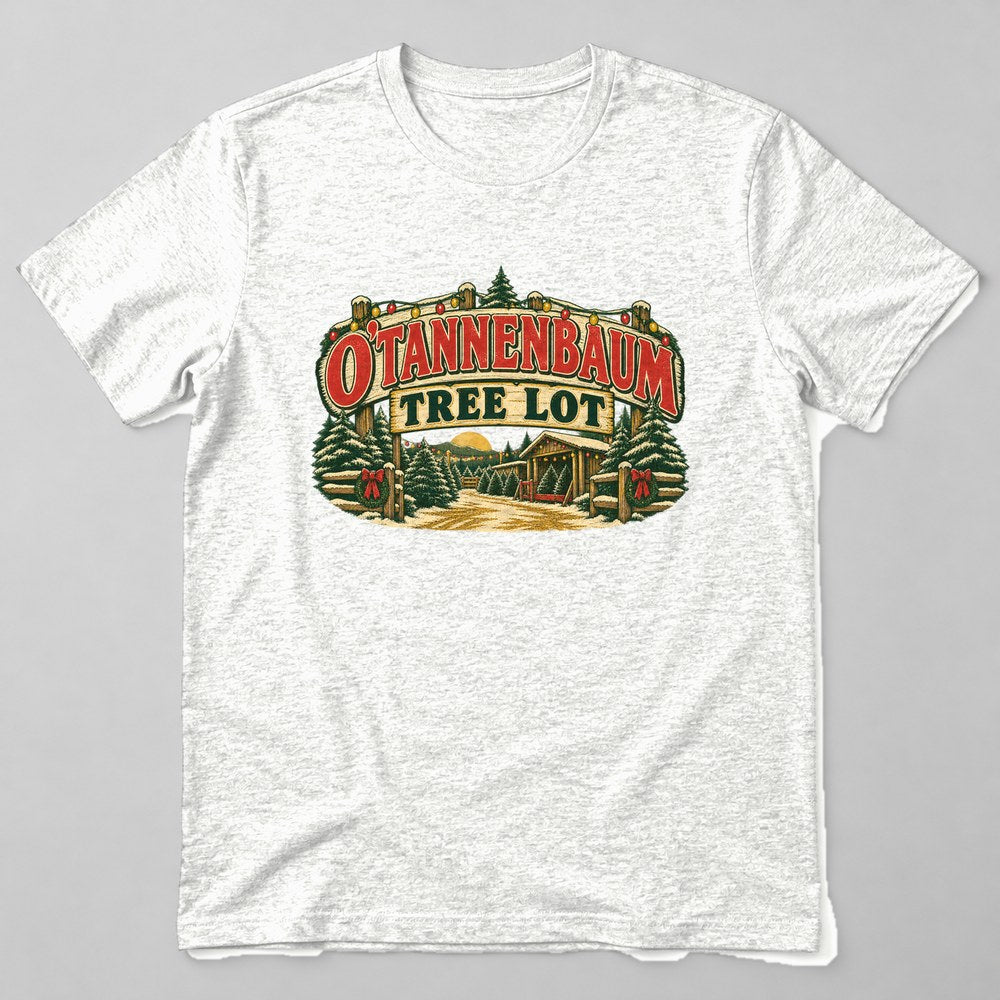 O'tannenbaum Tree Lot T-Shirt in White